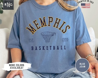 Unisex Memphis Basketball Shirt, Retro Grizzly Basketball Shirt, Memphis Basketball Apparel, Grizzly Sports Apparel, Retro Memphis Fan Gift