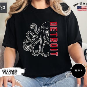Detroit Hockey Shirt, Red Wing Hockey Gameday Shirt, Detroit Hockey Apparel, Red Wing Sports Apparel, Retro Detroit Hockey Fan Gift Idea