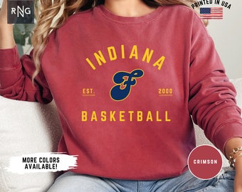Indiana Women's Basketball Crewneck, Fever Basketball Crewneck, Women's Basketball Apparel, Fever Gift, Indiana Basketball Sweatshirt