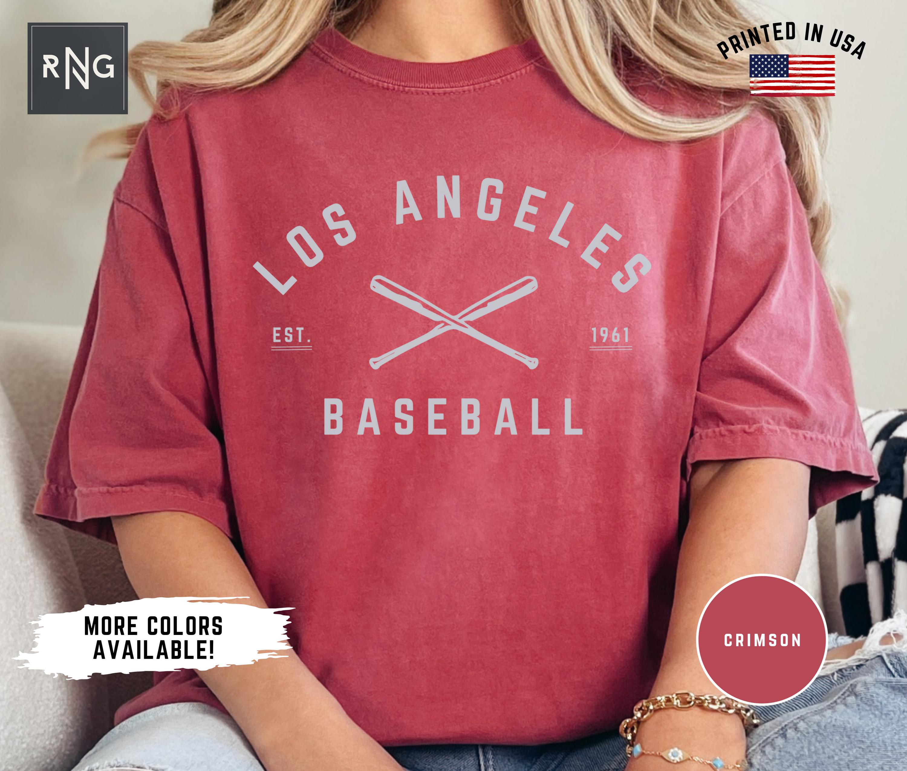 Angels baseball shirt - Etsy 日本
