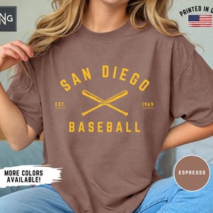 San Diego Baseball Shirt, Padre Baseball Gameday Shirt, San Diego Baseball Fan Shirt, Padre Baseball Fan Gift, Padre Baseball Apparel
