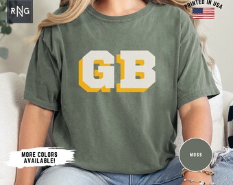 Green Bay voetbalshirt, Packers voetbalshirt, Green Bay voetbalkleding, Packers sportkleding, retro Green Bay voetbalcadeau