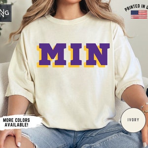 Minnesota Football Shirt, Vikings Football Shirt, Minnesota Football Apparel, Vikings Sports Apparel, Retro Minnesota Football Gift