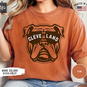 Cleveland Football Shirt, Brown Football Gameday Shirt, Cleveland Football Apparel, Cleveland Sports Apparel, Retro Brown Football Fan Gift