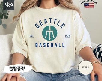 Seattle Baseball Shirt, Mariner Baseball Gameday Shirt, Retro Mariner Shirt, Baseball Fan Gift, Seattle Sports Fan Gift, Mariner Fan Apparel