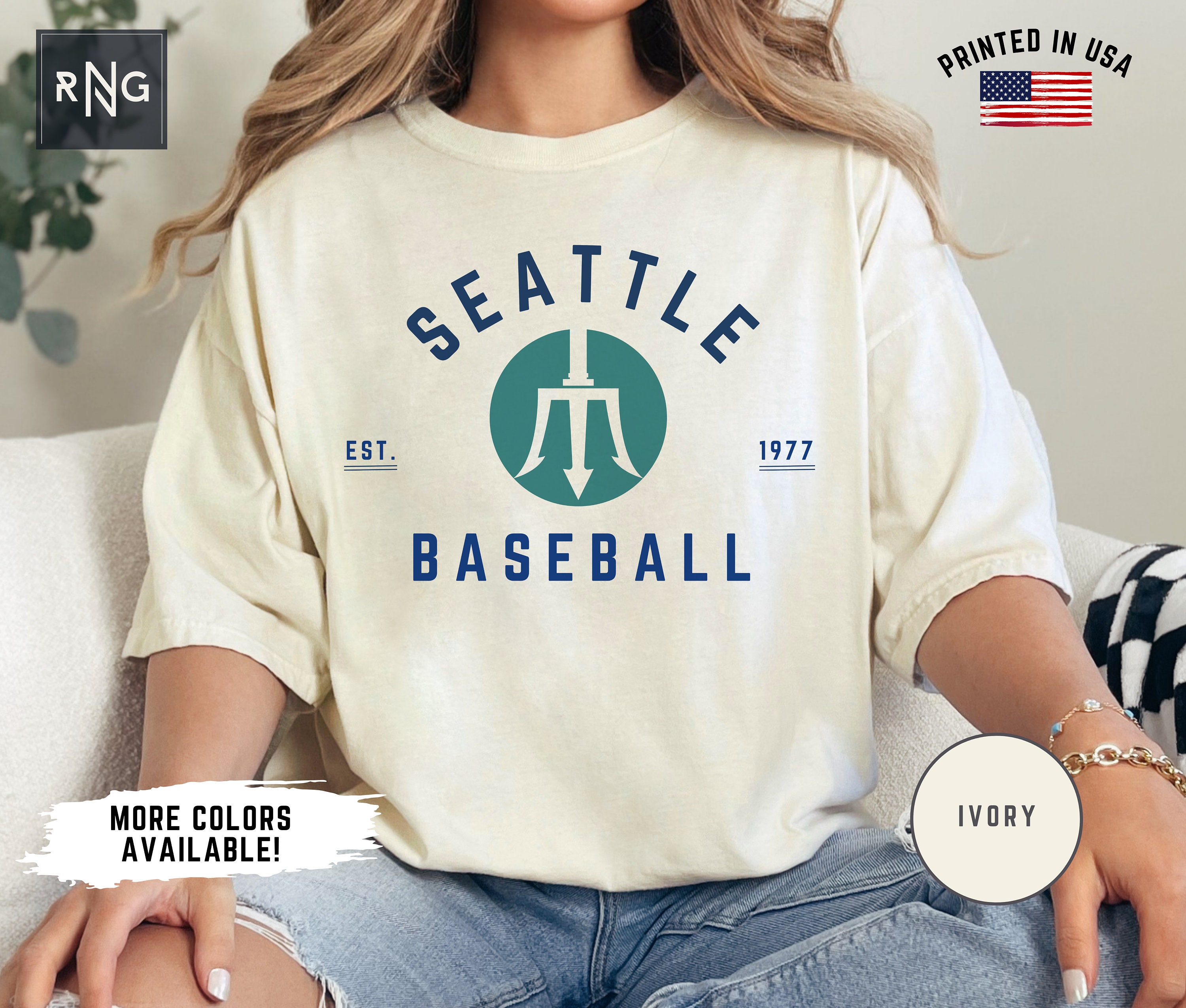 Seattle mariners shirt - Etsy México, image size:3000x2550