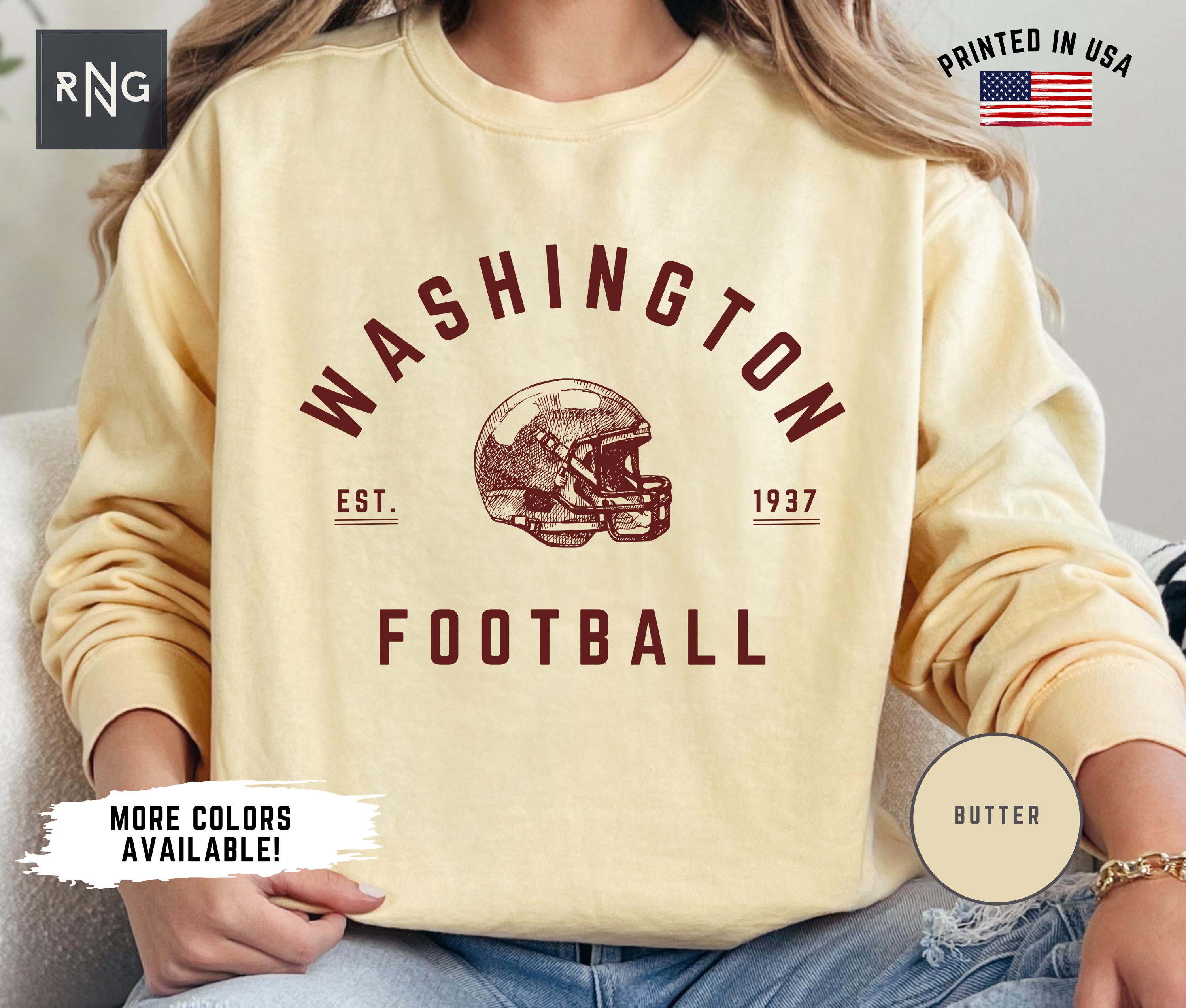 Washington football team crewneck sweatshirt best sale