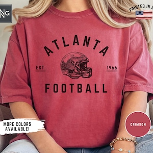 Atlanta Football Shirt, Falcon Football Gameday Shirt, Atlanta Football Apparel, Atlanta Sports Fan, Retro Falcon Football Fan Gift Idea