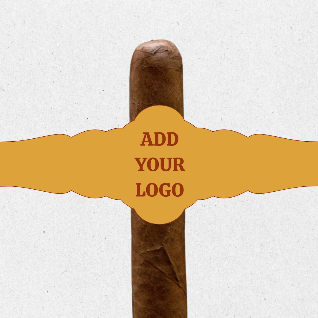 BULK Custom Cigar Labels, Company Cigar Bands, Personalized Cigar ...