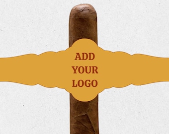 BULK Custom Cigar Labels, Company Cigar Bands, Personalized Cigar stickers, Wedding Favors, Engagement and party favors, modern cigar bands.