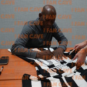 Faustino Asprilla Signed Newcastle United Shirt Compact Frame image 2