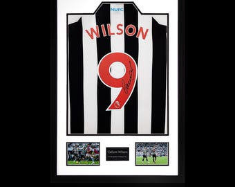 Callum Wilson Signed Newcastle United 22-23 Shirt Premium Frame