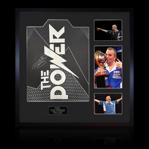 Camiseta firmada por Phil Taylor Elite Frame