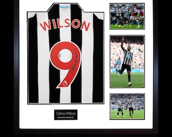 Callum Wilson Signed Newcastle United 22-23 Shirt Display Large