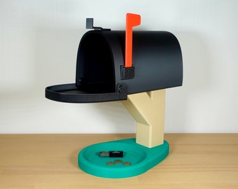 3D Printed Mini Mailbox: Desk Organizer, Note Holder