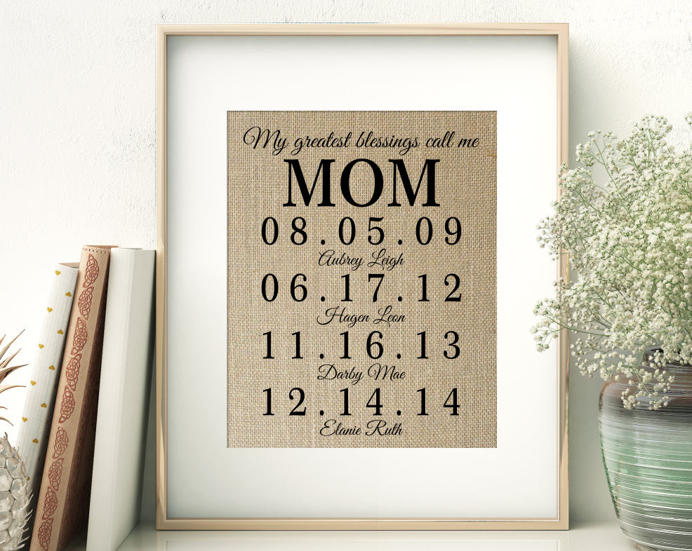 Personalized Gift for MOM | Mother's Day Gift from Kids | Childre…