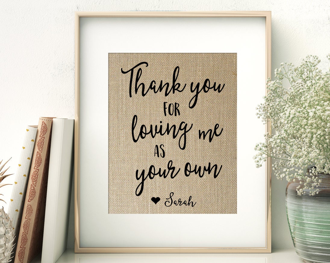 Stepmother Stepfather Mother-in-Law Father-in-Law Gift | Bonus Mom Bo…