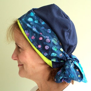 Sewing Pattern pdf Hat reversible adjustable image 4