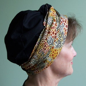 Sewing Pattern pdf Hat reversible adjustable image 2