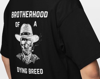 Brotherhood of a Dying Breed T-Shirt, Blue Collar Shirt, Welder Tee, Blue Collar Gift, Tradesman Shirt, Construction Top, Industrial Worker