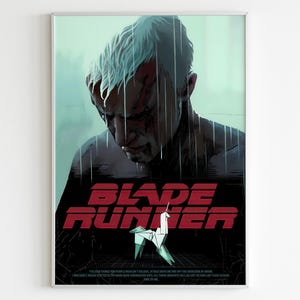 Blade Runner 1982 - imagen decorativa - alta calidad (300 ppp) - Formatos A1, A2, A3 y A4 - Descarga digital