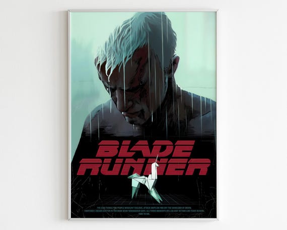 Blade Runner 1982 - image décorative - haute qualité (300 ppp) - formats A1, A2, A3 et A4 - Téléchargement numérique
