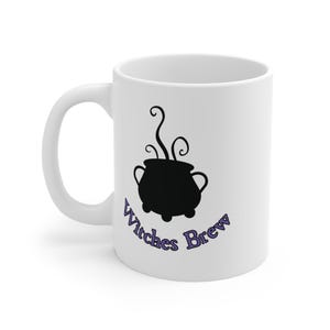 Witches Brew 11 oz Ceramic Mug | Perfect Halloween Coffee Mug Gift