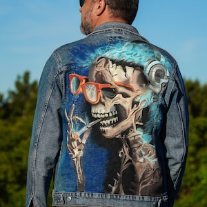 Giacca jeans personalizzata uomo hotsell