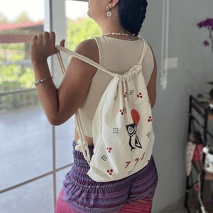 Eulen Thema Tasche | 777 Folgen | Boho Tasche | Stoff, Leinen Tasche | Mystische Themed Einkaufstasche | Stil 2024 | Sommer tägliche Tasche |