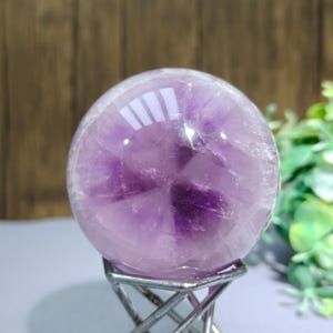 Natürliche Amethyst-Kugeln, Kristallkugel-Dekor, Edelstein-Geschenk