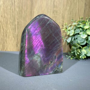 Natural Full Flash Labradorite Freeform, Crystal Freeform, Gemstone Ornament, Crystal Specimen, Healing Decor, Random 1pc