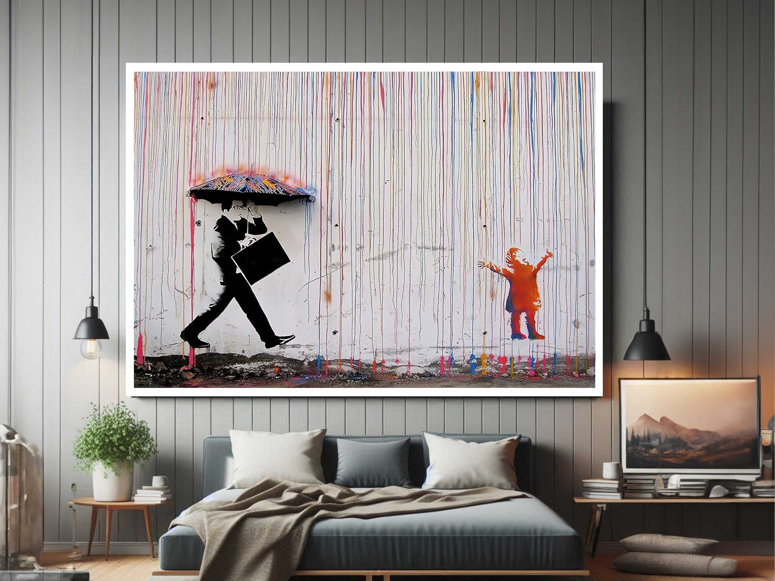 ☆Europeam Bob作品『Chase The Rainbow』Banksy ☆Europeam Bob作品