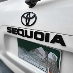Toyota Sequoia Badge STANDALONE