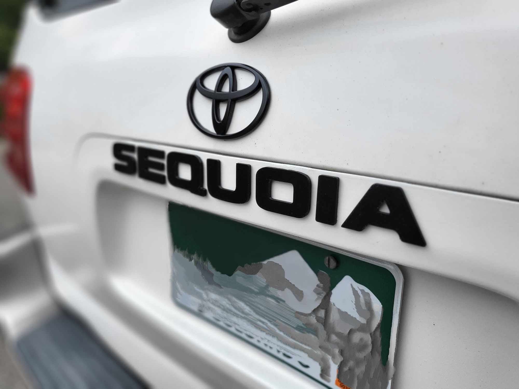 Toyota Sequoia Badge STANDALONE - Etsy Israel