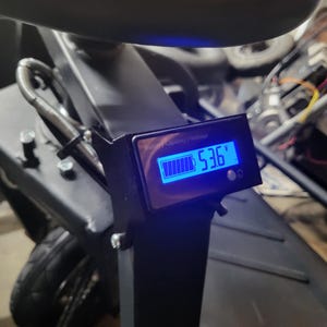 3dCartsCo. Crazy Cart XL Voltage Display Mount