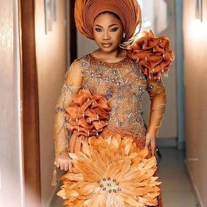 yoruba bridesmaid dresses A dream squad! ~ Yoruba wedding bridesmaids looks