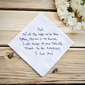 Handschriftliches Stickerei Taschentuch,Hochzeit Taschentuch,Bräutigam Hochzeit Taschentuch bestickt,Braut Taschentuchc