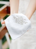 Personalised wedding handkerchief,Hankies for Groom to be from his future Wife,Bridal Handkerchiefc product logo
