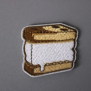 cake patch, biscuit patch, iron on patch, embroidered patch, funny patch, aesthetic patch, gorgeous patch, applique