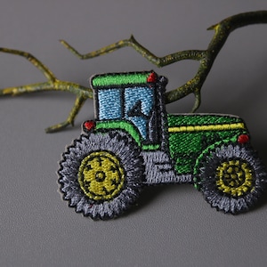 Tractors patch, vehicle patch, iron on patch, stick on patch, embroidered patch, funny patch, aesthetic patch, gorgeous patch