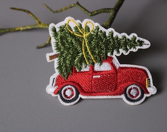 クリスマスツリーのパッチを購入、クリスマス用、アイロンパッチ、貼り付けパッチ、刺繍パッチ、面白いパッチ、美しいパッチ、ゴージャスなパッチ