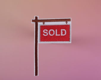 sold patch, for business patch, iron on patch, embroidered patch, funny patch, aesthetic patch, gorgeous patch, applique