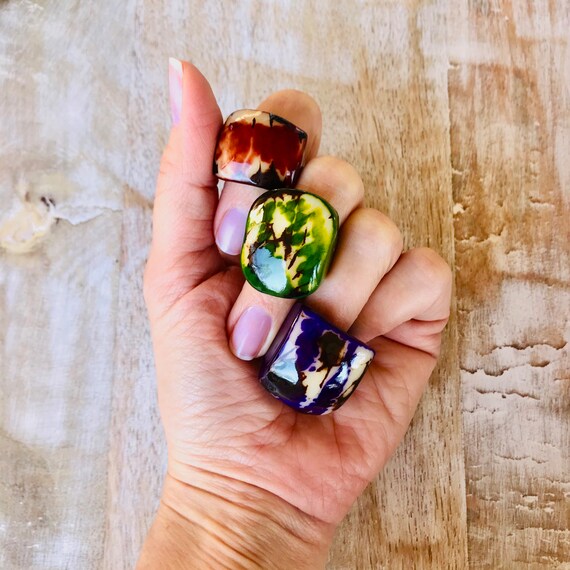tagua nut ring