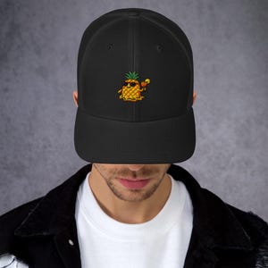 Melty Fruit Baseball Cap • Custom “Summer Vibes,” “Berry Bash,” & More • Funny Tropical Adjustable Hat