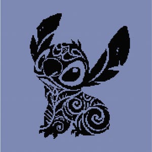 Graphique Graphgan au crochet au point tribal