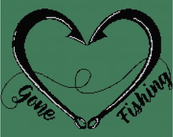 Gone Fishing Crochet Graphghan Graph