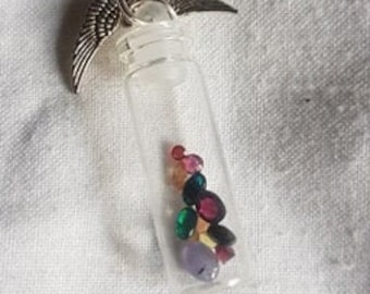 Dark Mother Crystal Healing Amulet of Mortality