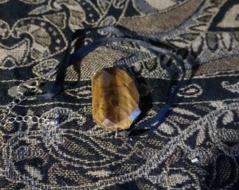 Tigers Eye Anti-Panic Amulet