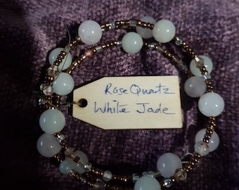 Crystal Healing 'Love &Peace' Bracelet