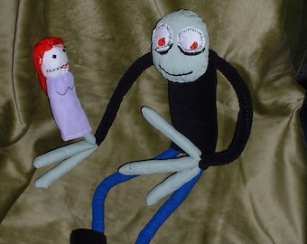 Salad Fingers from Youtube, my little green friend.